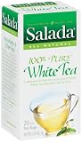 Salada 100% Pure White Tea, Tea Bags, 20-Count Boxes (Pack of 12)