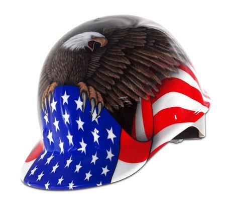 Fibre Metal Supereight Hard Hat -Spirit of America