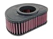 K&N KA-1603 Kawasaki High Performance Replacement Air Filter