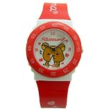 Rilakkuma (リラックマ) 腕時計 カラフルバンドウォッチ  RK10303 レッドの画像