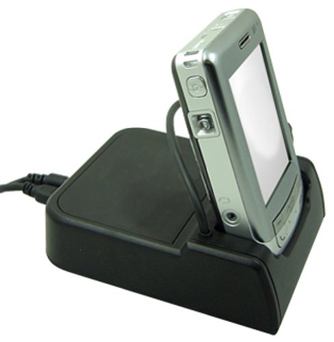 Ladestation (wei&szlig;) USB f&uuml;r MITAC MIO A501 Preisvergleich