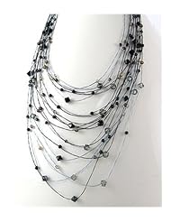 Agate Necklace In Zinc