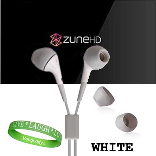 Zune HD 32 GB Video MP3 Player (Platinum) Zune Earbuds for Microsoft Zune HD Earphones ** WHITE **!!! 41b5HjgQ8mL Zune HD 32 GB Video MP3 Player (Platinum) Zune Earbuds for Microsoft Zune HD Earphones ** WHITE **!!!