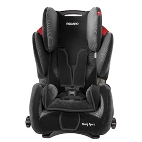 Recaro - 6202.21109.66 - Si�ge Auto - Groupe 1, 2, 3 - Young Sport Microfibre - Black / Aquavit