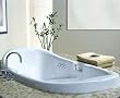 Jacuzzi H546-959 Milano White Whirlpool Bath