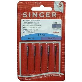 Singer Denim Needles Size 14 & 16
