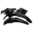 Acerbis Replica Plastic Kit Black YAMAHA YZ250F YZ450F