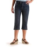 Lee Jeans Women's Plus Flap Pocket Capri