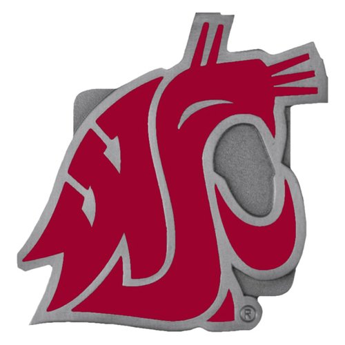 NCAA Washington State Cougars Logo Hitch Cover Class II & III