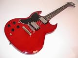 Jay Turser 50 Series Jt-50-lh-tr Electric Guitar, Left Handed , Transparent Red