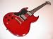 Jay Turser 50 Series Jt-50-lh-tr Electric Guitar, Left Handed , Transparent Red