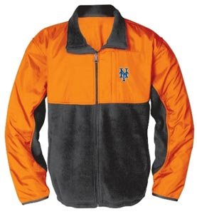 New York Mets MLB True Leader 2 Full Zip Fleece Jacket - M