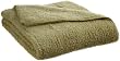 Serta Mammoth Sherpa Throw, Sage