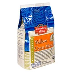 Arrowhead Mills Yellow Corn Meal 100% Organic, 32 Ounce Boxes (Pack of 12)