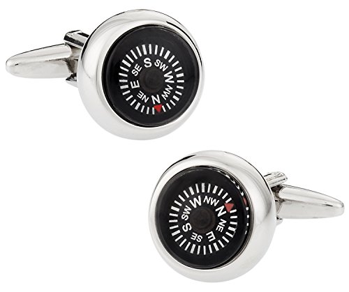 Cuff-Daddy Compass Cufflinks