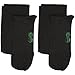2 Pair EvoNation Men's Travel USA Made Graduated Compression Socks 8-15 mmHg Mild Pressure Medical Quality Knee High Orthopedic Support Stockings Hose - Best Comfort Fit, Circulation (XL, Black)