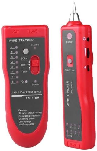Telephone Phone Network Wire Cable Line Scan Tracker Toner Tester Tracer