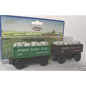 Thomas the Tank Engine Sodor China Clay Cars by Learning Curve