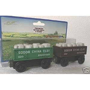 Thomas the Tank Engine Sodor China Clay Cars by Learning Curve