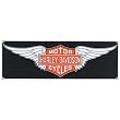 Harley Davidson Wings Porcelain Sign