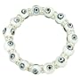 Swarovski Crystals Snow White Evil Eye Protection Bracelet
