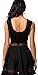 Babyonline® Women's Mesh See Through Sheer Skater Evening Cocktai Party Mini Dress