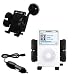 Apple iPod Video (30GB) Flexible Auto Windshield Holder with Car Charger - Uses Gomadic TipExchange