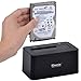 iDsonix® SuperSpeed USB 3.0/2.0 to SATA Hard Drive Docking Station For 2.5 or 3.5in HDD/SSD Tool Free Design - Supports 4TB+ Hard Drives Premium 12V2.5A Power Adapter&3.3 Ft USB3.0 Cable included