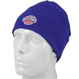 adidas Detroit Pistons Royal Blue Basic Logo Knit Scully Knit Beanie