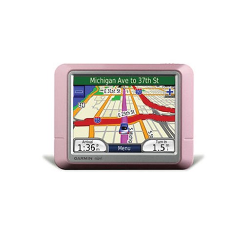 Garmin nuvi 250 3.5-Inch Portable GPS Navigator (Pink)
