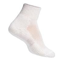 Thorlos Women's Moderate Cushion Fitness with Thorlon Quarter Socks