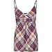Apparel : FULL TILT Womens Plaid Cami - Lavender