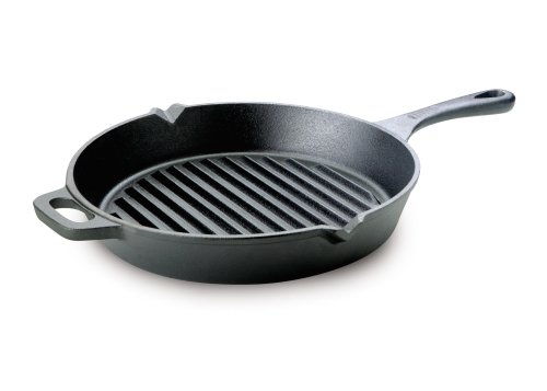 Emerilware Cast Iron 12 Inch Round Grill Pan