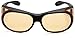 Eagle Eyes FitOns Computer Glasses – StimuLights Designed to Fit Over Prescription Glasses in Tortoise