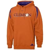 Nike Clemson Tigers Orange Pass Rush Hoody Sweatshirt