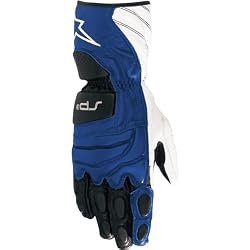 Alpinestars SP-3 Men's Leather Street Racing Motorcycle Gloves - Blue