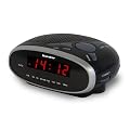 Karcher UR 1010 Uhrenradio mit Wecker schwarz/silber