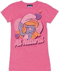Junk Food Smurfs Smurfette All Natural Juniors T-shirt Tee