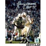 Lenny Moore Autographed/Hand Signed Baltimore Colts 16x20 Photo w/HOF 75 Inscription