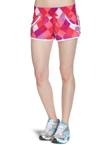 PUMA Damen Badeshorts Jamaica Check Hot Pants, raspberry, M, 819415 01 Preisvergleich