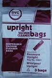 Package of 3 Replacement Kenmore Bags for Upright Model 50651