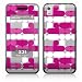 Neo Pink Design Protective Skin Decal Sticker for Samsung Instinct SCH M800 Cell Phone