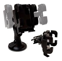 DURAGADGET Car windscreen / air vent mount holder for Garmin Nuvi 1690
