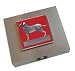 Red Labrador Retriever Travel Jewelry Case