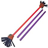 Kids Lunastix - Red with Purple handles