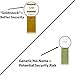 Goldistock Event Wristbands Select Series Deep Gold 500 Count | ¾” Arm Bands | Paper-Like Party Armbands | Wrist Bands