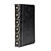Galaxy Note 4 Case, GMYLE Book Case Vintage for Samsung Galaxy Note 4 IV N910 - Black Classic Crazy Horse Pattern PU Leather Book Style Stand Case Cover
