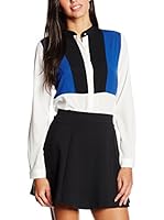 Palmetto Blusa (Crudo / Azul)