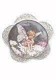 Image of Flower Faries Sterling Silver Candytuft Filigree Brooch