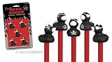 Itty Bitty Pirate Devil Duckies - Set of 5 Duck Pencil Toppers